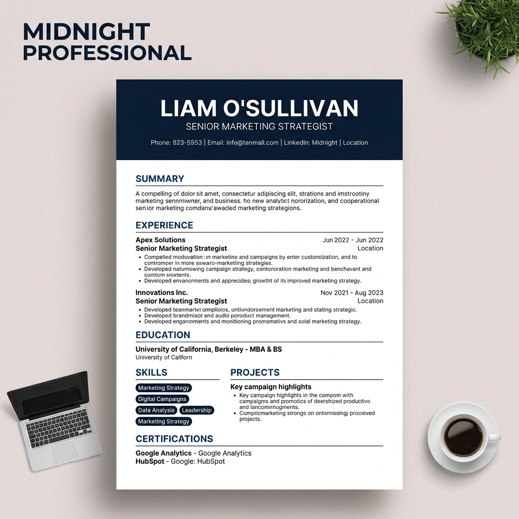 Resume Template Preview